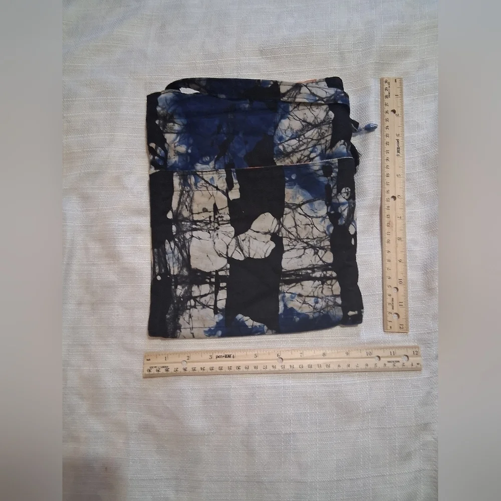 Blue and Black Project Lydia Crossbody